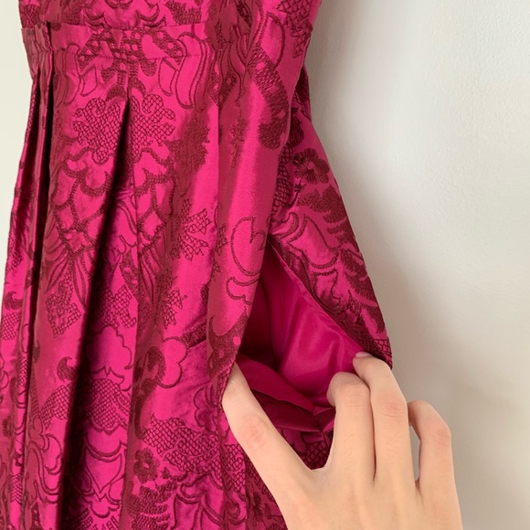 Nanette Lenore pink magenta embroidered dress - Picture 4 of 8